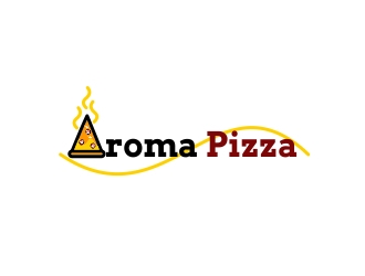 Aroma Pizza logo design by saputra27DESIGN