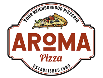 Aroma Pizza logo design by Optimus