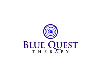 Blue Quest Therapy  logo design by oke2angconcept