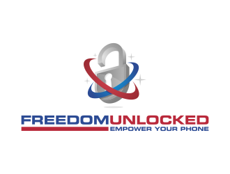 Freedom Unlocked logo design by ekitessar