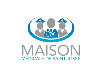maison médicale de Saint-Josse logo design by ingepro