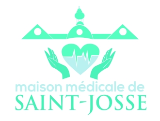 maison médicale de Saint-Josse logo design by ElonStark