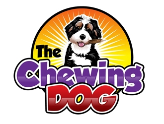 The Chewing Dog logo design by DreamLogoDesign