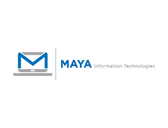 Maya Information Technologies logo design by serdadu