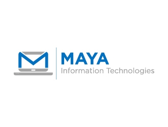 Maya Information Technologies logo design by serdadu