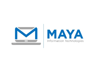 Maya Information Technologies logo design by serdadu