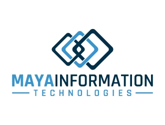 Maya Information Technologies logo design by akilis13