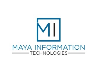 Maya Information Technologies logo design by BintangDesign