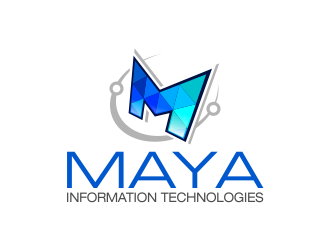 Maya Information Technologies logo design by ingepro