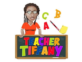 Teacher Tiffany logo design by DesignTeam