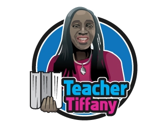 Teacher Tiffany logo design by Suvendu