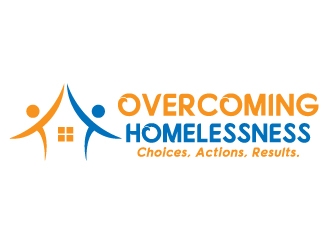 Overcoming Homelessness logo design by akilis13