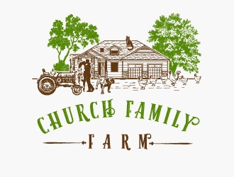 Church Family Farm logo design by AYATA