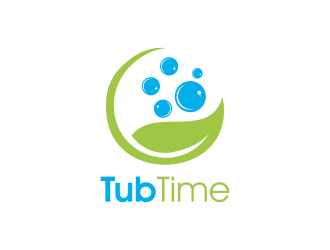 TubTime logo design by qqdesigns