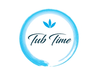 TubTime logo design by heba