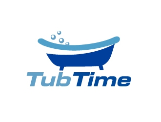 TubTime logo design by ElonStark