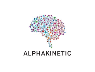 AlphaKinetic logo design by barokah