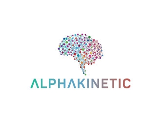 AlphaKinetic logo design by barokah
