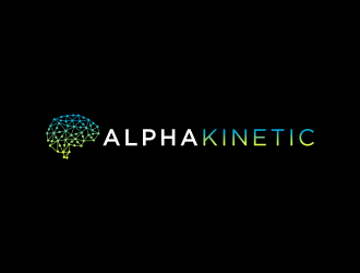 AlphaKinetic logo design by dewipadi