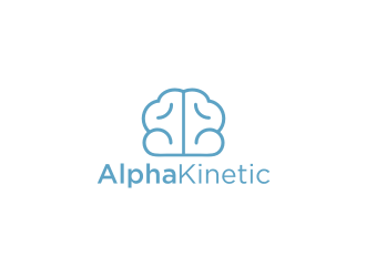 AlphaKinetic logo design by blessings