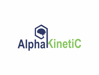 AlphaKinetic logo design by arifana