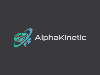 AlphaKinetic logo design by shihara