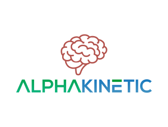 AlphaKinetic logo design by MUNAROH