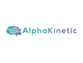 AlphaKinetic logo design by Suvendu