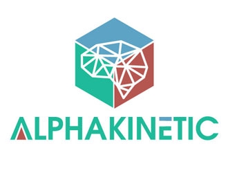 AlphaKinetic logo design by shere