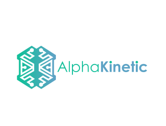 AlphaKinetic logo design by serprimero