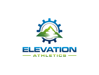 Elevation Athletics logo design by dewipadi