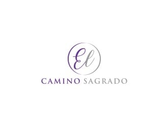 El Camino Sagrado logo design by bricton