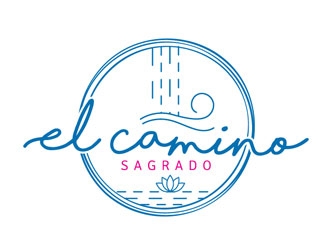 El Camino Sagrado logo design by shere