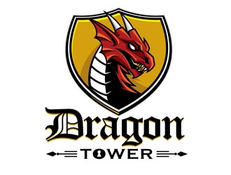 Dragon Tower logo design by shere
