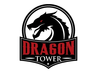 Dragon Tower logo design by Suvendu