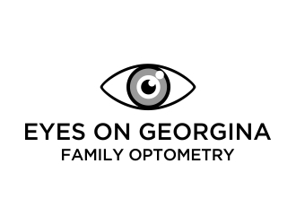 Eyes On Georgina -  Family Optometry logo design by dibyo