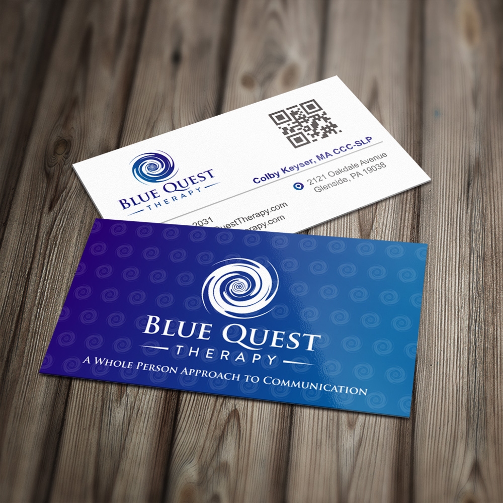 Blue Quest Therapy  logo design by Kindo