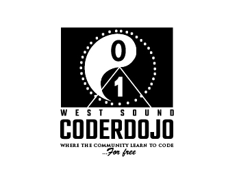 West Sound CoderDojo  logo design by Cyds