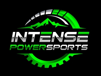 Intense Powersports logo design by ORPiXELSTUDIOS