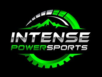 Intense Powersports logo design by ORPiXELSTUDIOS