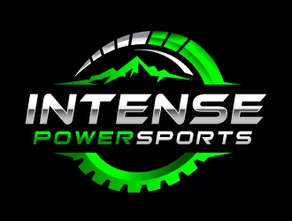 Intense Powersports logo design by ORPiXELSTUDIOS