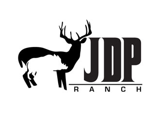 JDP Ranch logo design by frontrunner