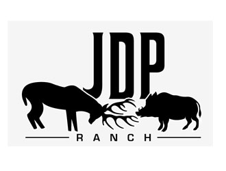 JDP Ranch logo design by frontrunner