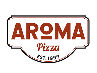 Aroma Pizza logo design by Optimus