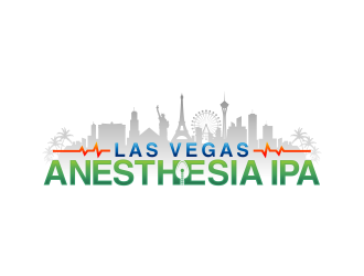 Las Vegas Anesthesia IPA logo design by Realistis