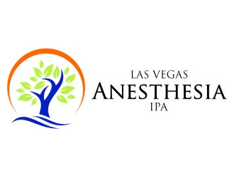 Las Vegas Anesthesia IPA logo design by jetzu