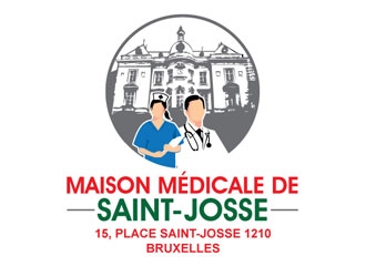 maison médicale de Saint-Josse logo design by shere