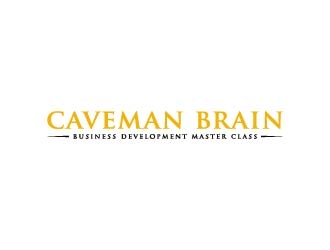 Caveman Brain Business Development Master Class logo design by maserik