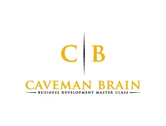 Caveman Brain Business Development Master Class logo design by maserik