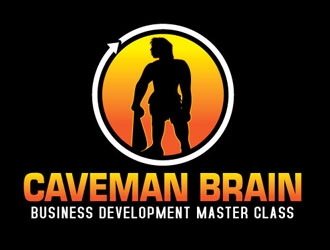 Caveman Brain Business Development Master Class logo design by shere